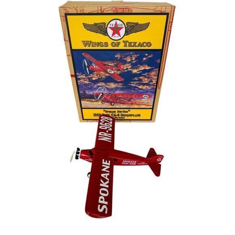Spokane Sun-God  1929 Buhl CA-6 Sesquiplane Wings of Texaco 9th in series‎ Ertl